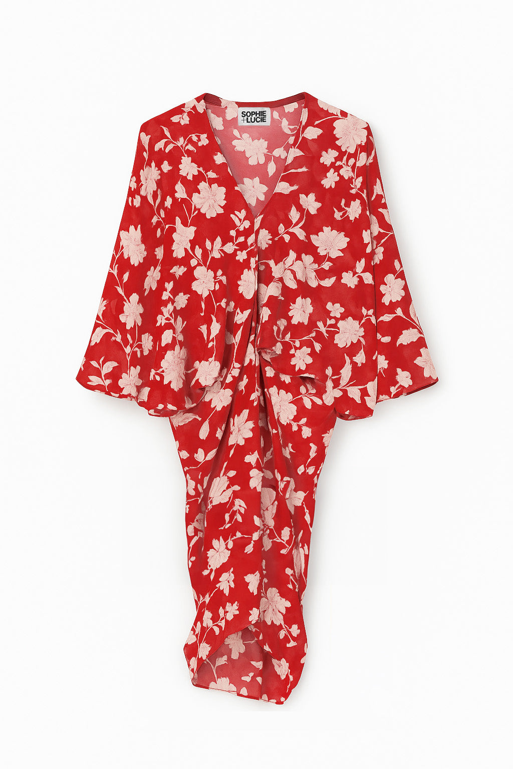 VESTIDO VERO GERANIO ROJO