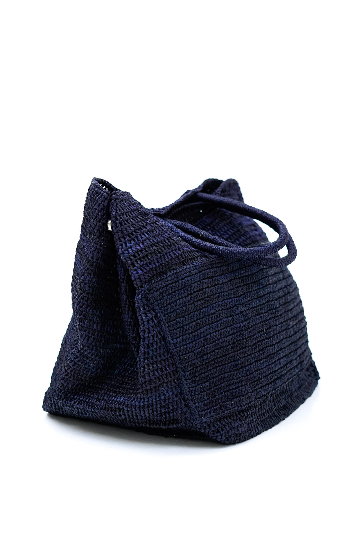 PAULA RAFFIA BLUE BAG