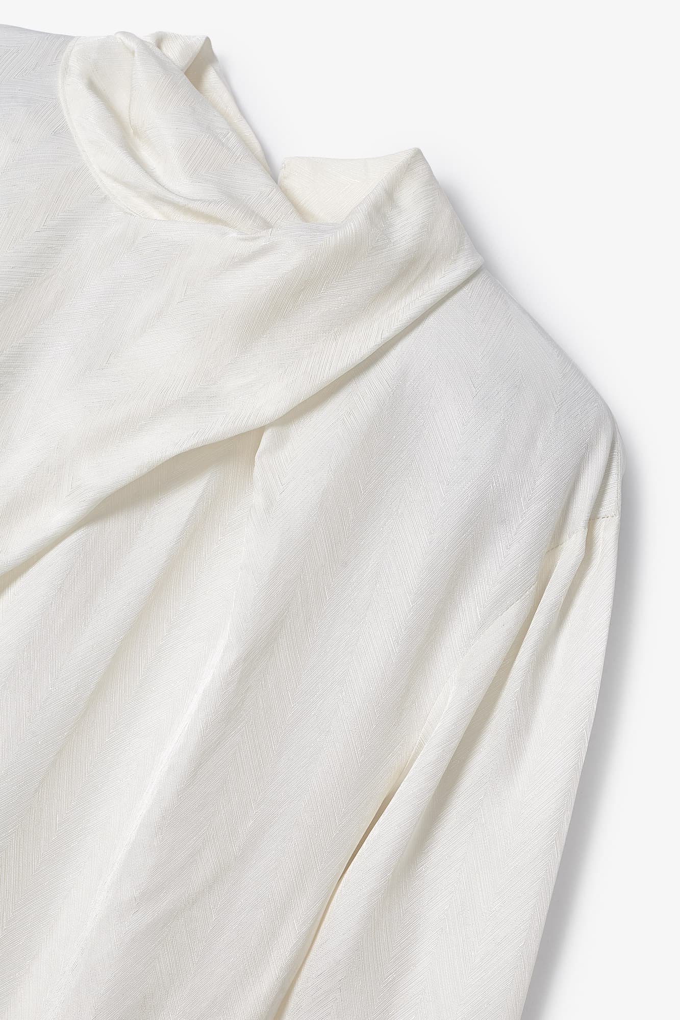 CLOTILDE JCQ ZIGZAG ECRU TUNIC